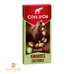 COTE D'OR NOIR AMANDE 180 G 