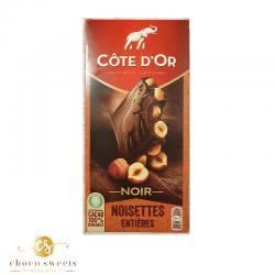 COTE D'Or  NOIR (noisettes entières) 180g j